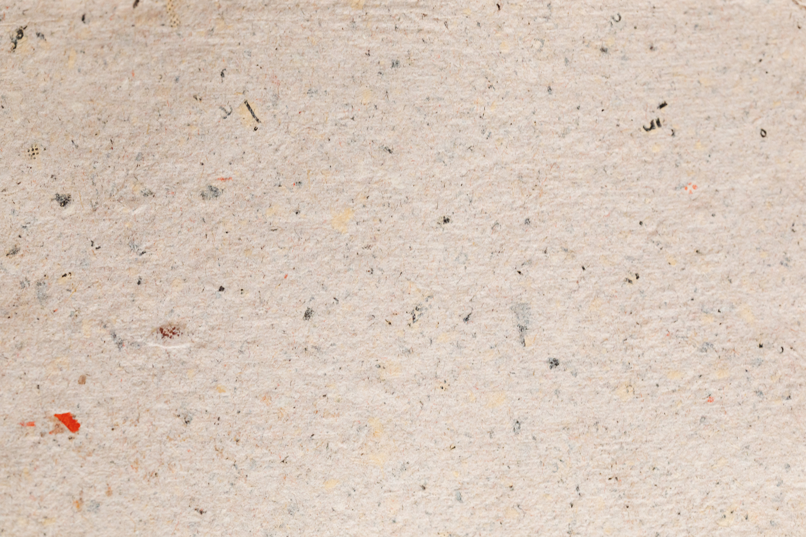 Close-up of a Recycled Paper Sheet 